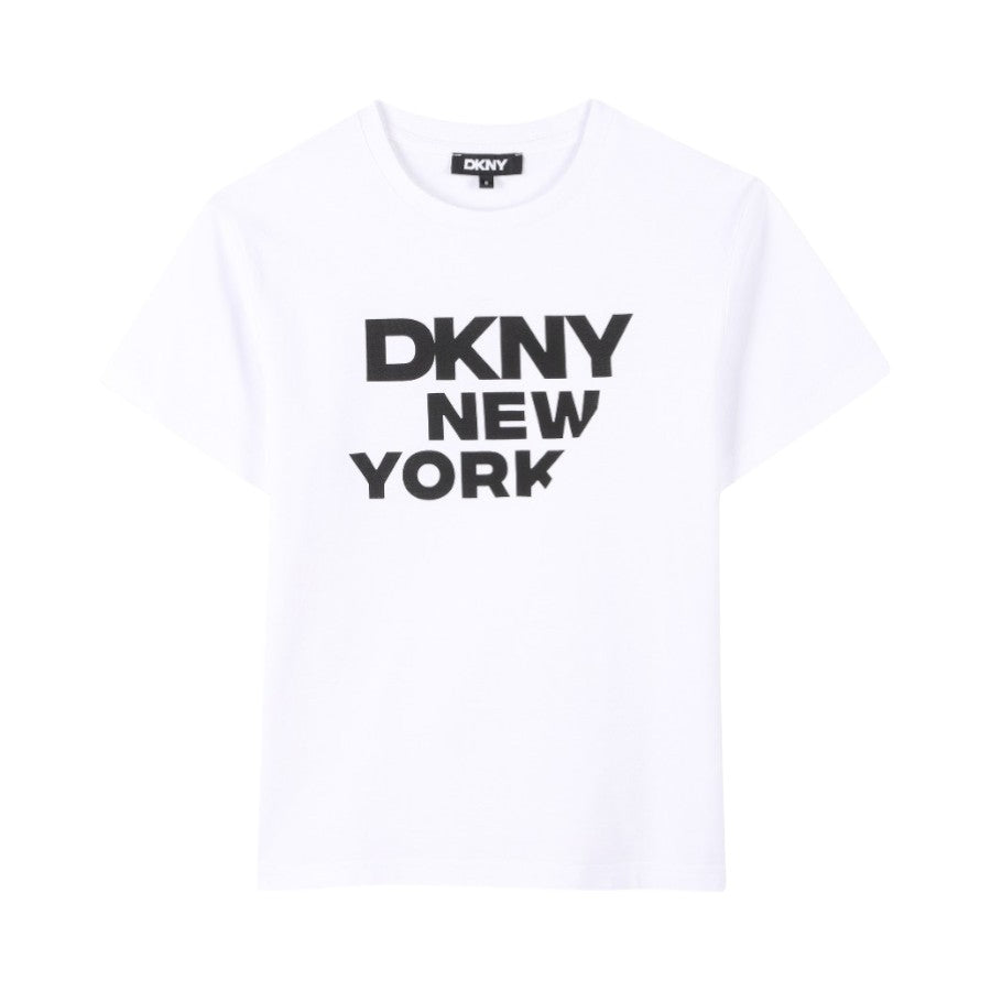 T-shirt DKNY White logo “DKNY New York” –  D62299