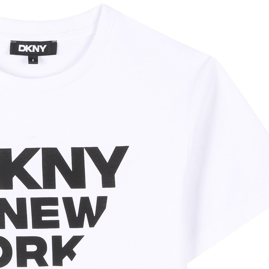 T-shirt DKNY White logo “DKNY New York” –  D62299