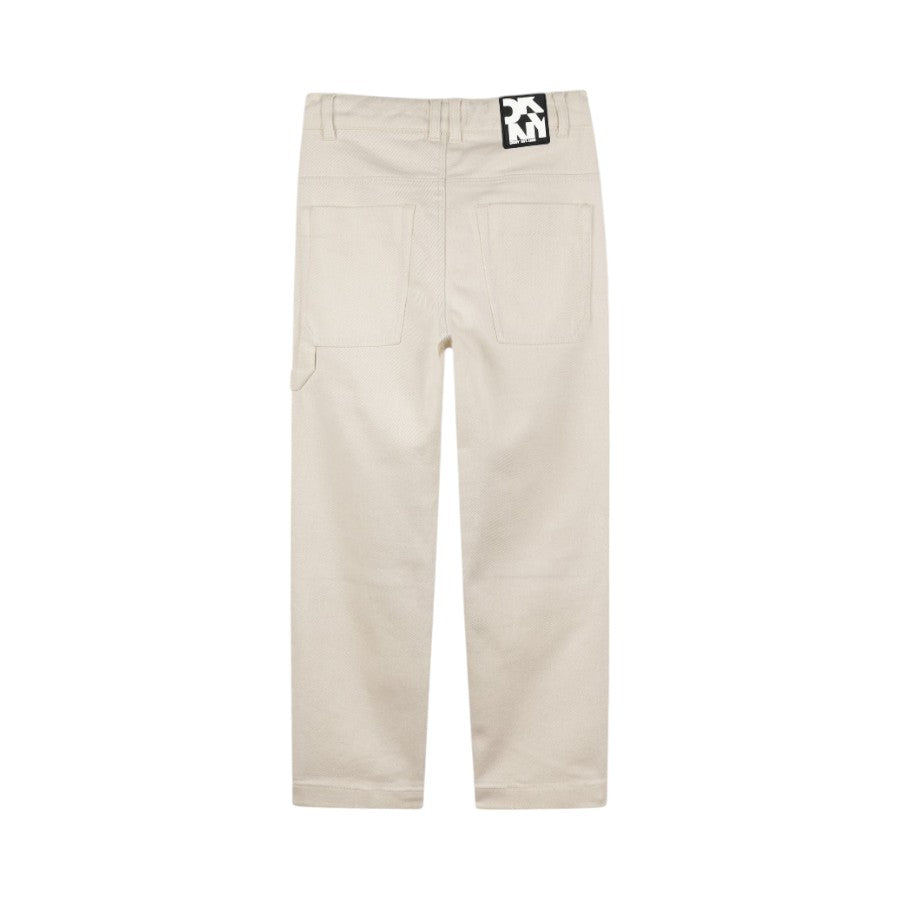 Pantalone DKNY Unisex Panna in denim – D62344