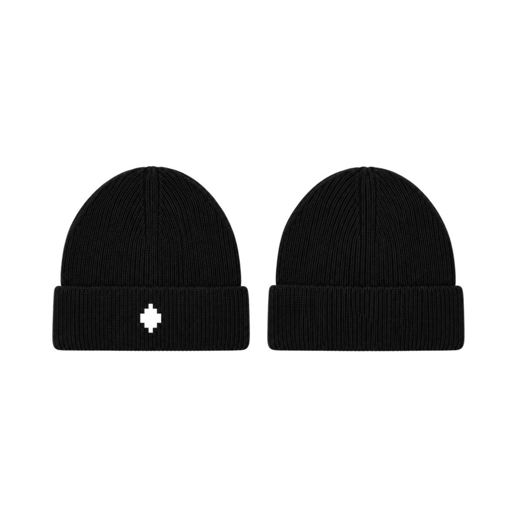 Cappello County of Milan Junior Nero Unisex con Logo Bianco