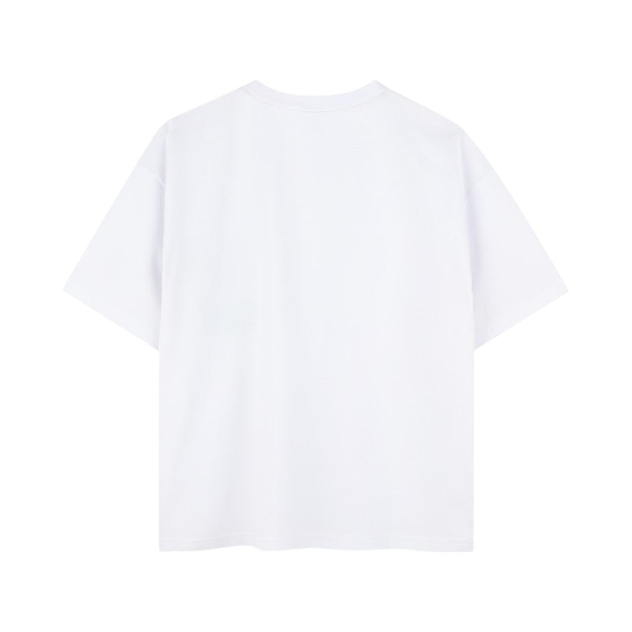 T-shirt HUGO Unisex Oversize White con stampa grafica –  G00340