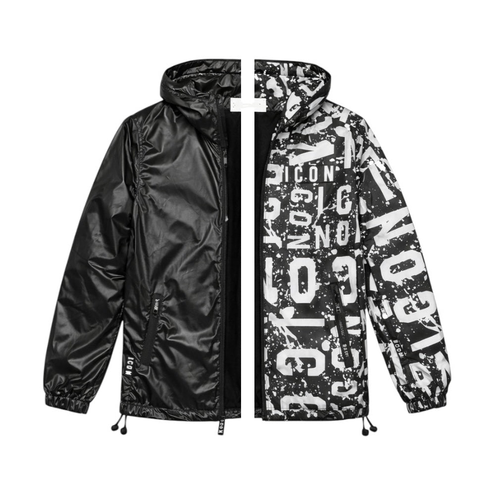 Giubbino ICON Reversibile Nero Streetwear IBJK0011361