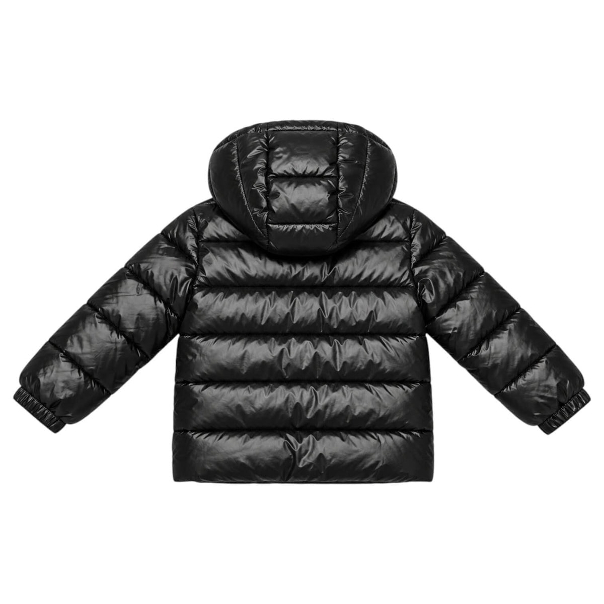 Giubbino ICON Ragazzo Nero con Cappuccio e Logo IBJK001319-9000