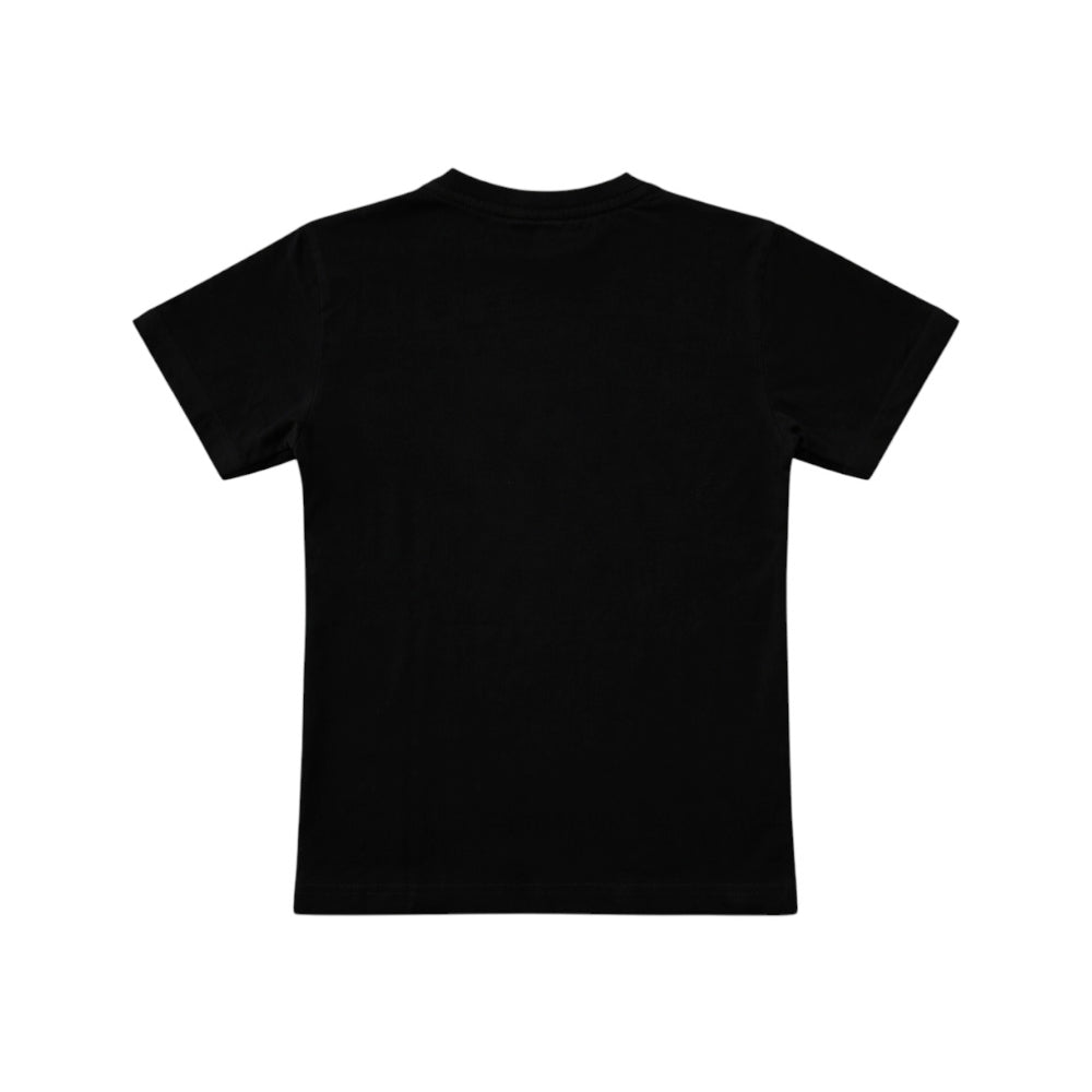 T-shirt ICON bambino nera con logo centrale – stile streetwear IBKS001111