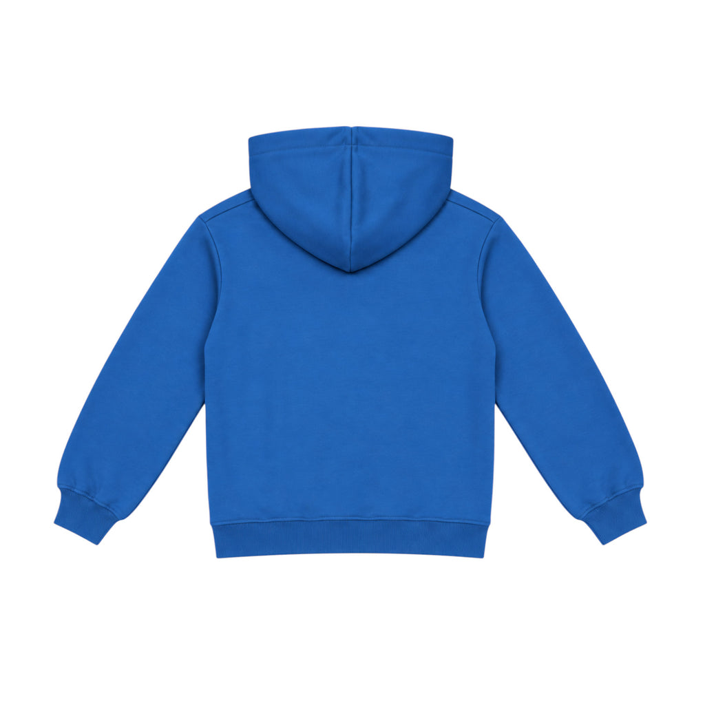 Felpa ICON Ragazzo Copiativo con Cappuccio e Logo Verticale