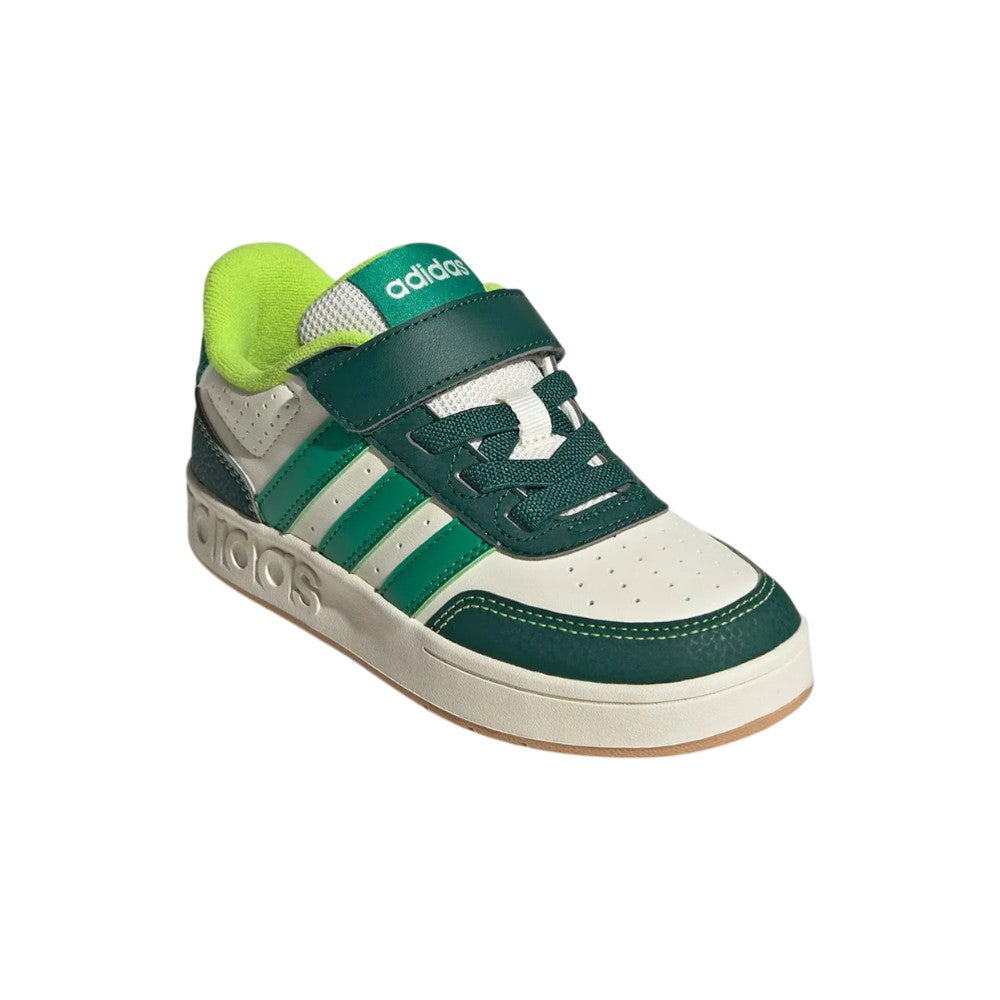 Adidas Breakbase Junior JR0206 Bianca Verde Stile Streetwear