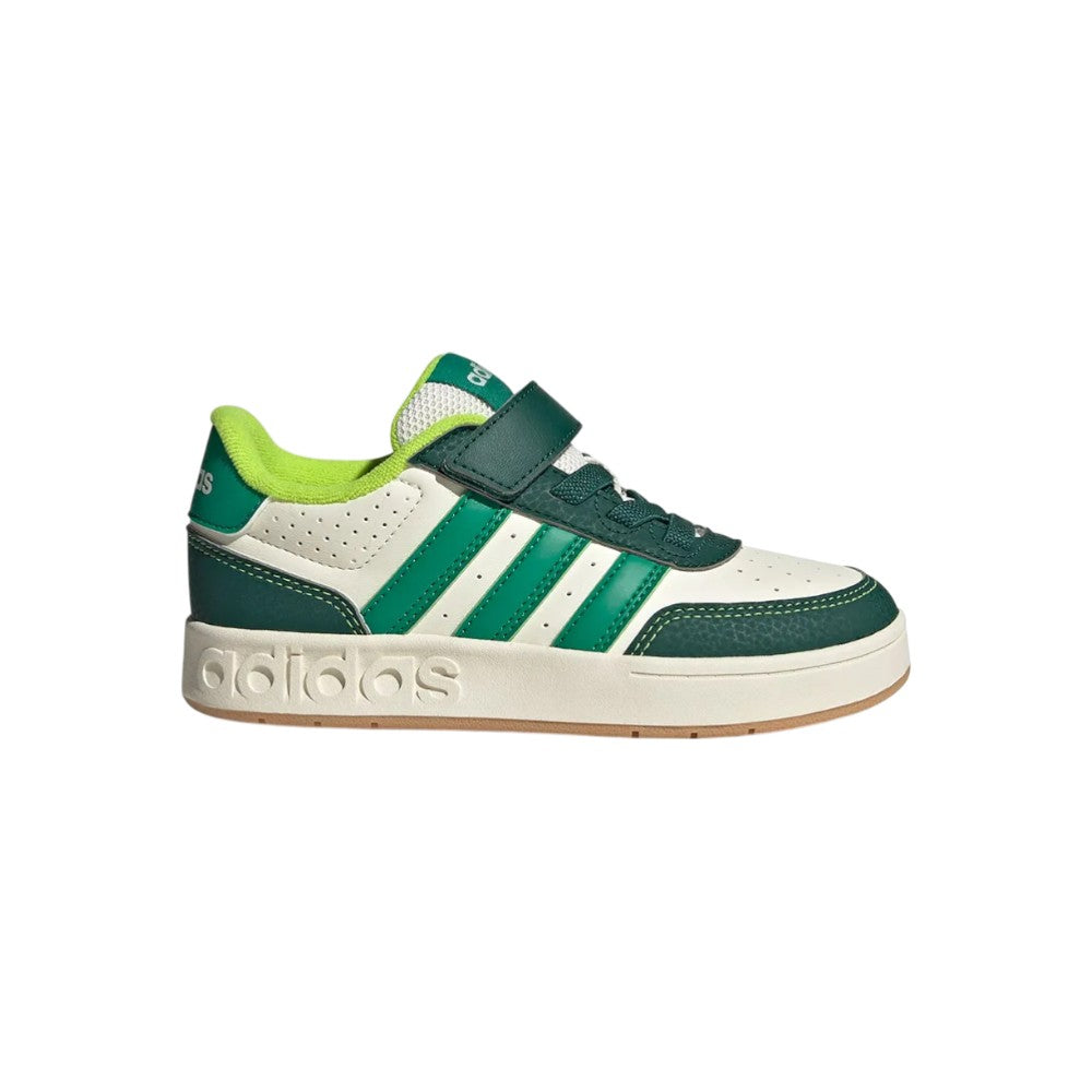 Adidas Breakbase Junior JR0206 Bianca Verde Stile Streetwear