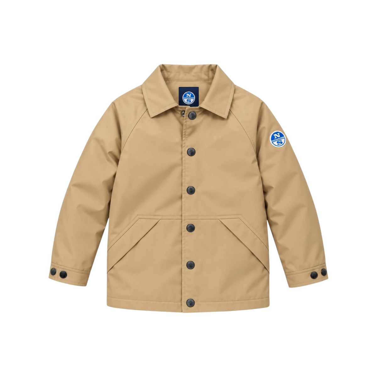Giubbino/Trench North Sails Ragazzo Kaki con Bottoni – NBA26016GB