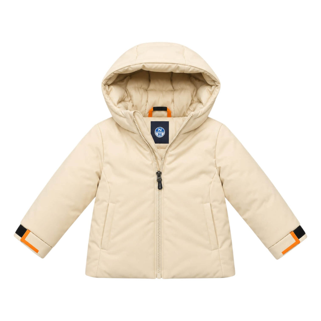 Giubbino North Sails bambino Panna con cappuccio – NBA26071GB-2