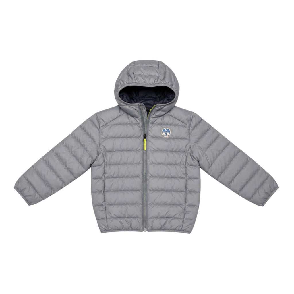 Giubbino North Sails Bambino Celeste polvere con cappuccio – NBA26072PI