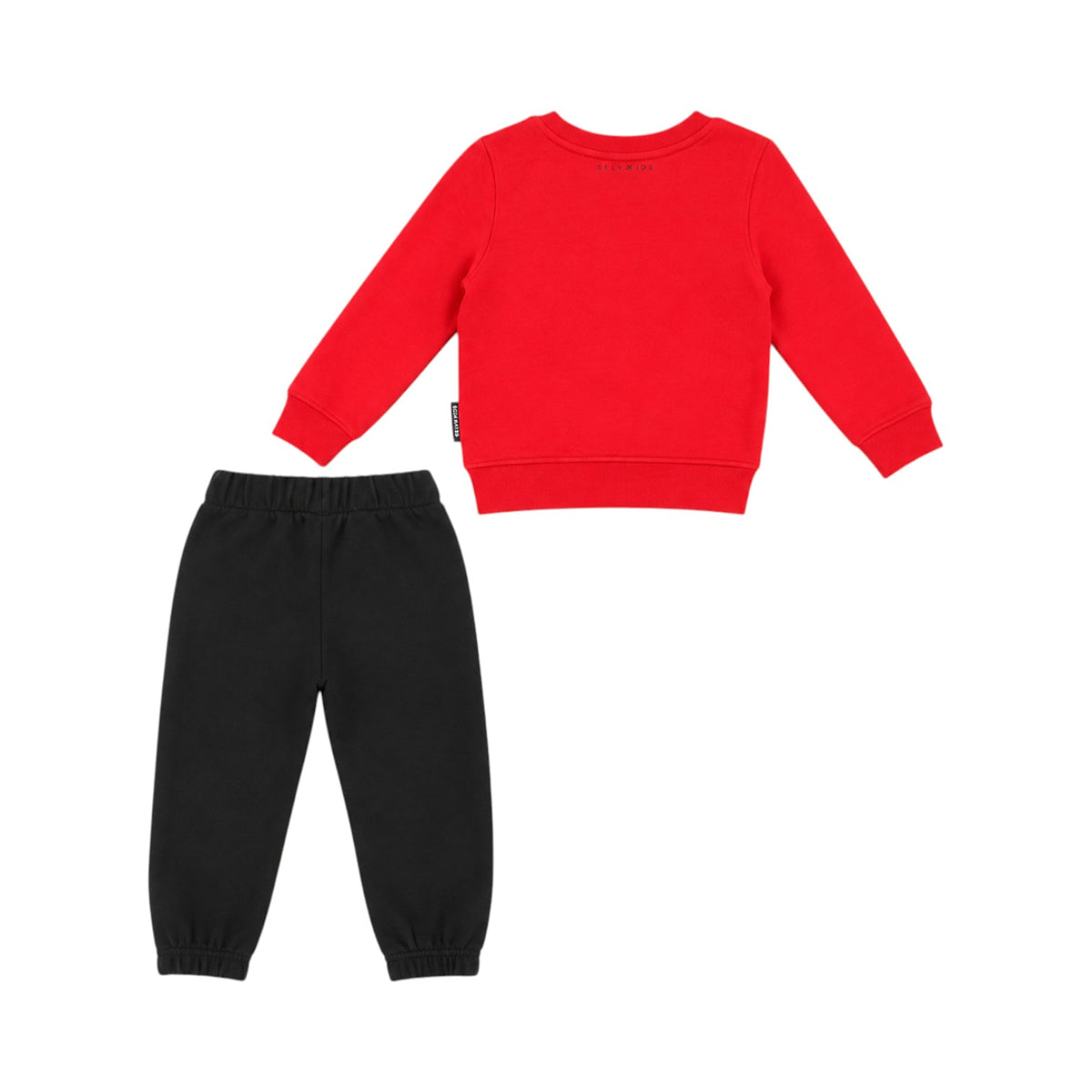 Tuta Richmond unisex  bicolore con felpa girocollo e pantalone jogger