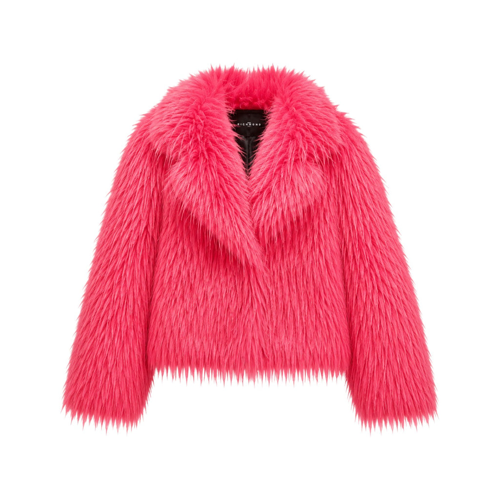 Pelliccia sintetica fucsia Richmond