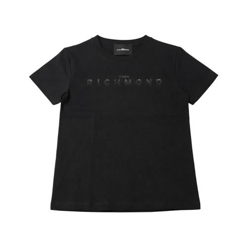 T-shirt RICHMOND Bambino White or Black logo centrale – RGP260171