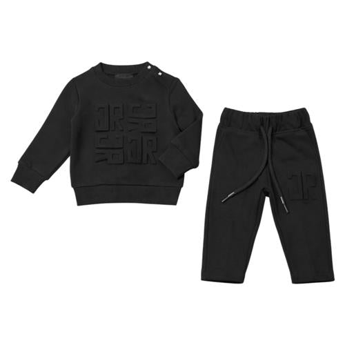 Tuta RICHMOND Unisex Felpa + Pantafelpa Black –  RIP26014CF