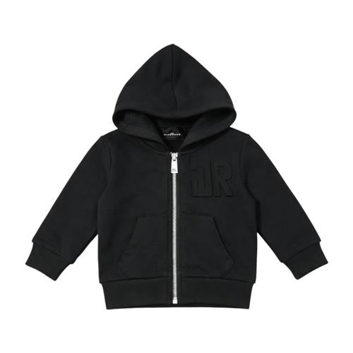 Felpa zip RICHMOND Neonato-Bambino con cappuccio Black –  RIP26027
