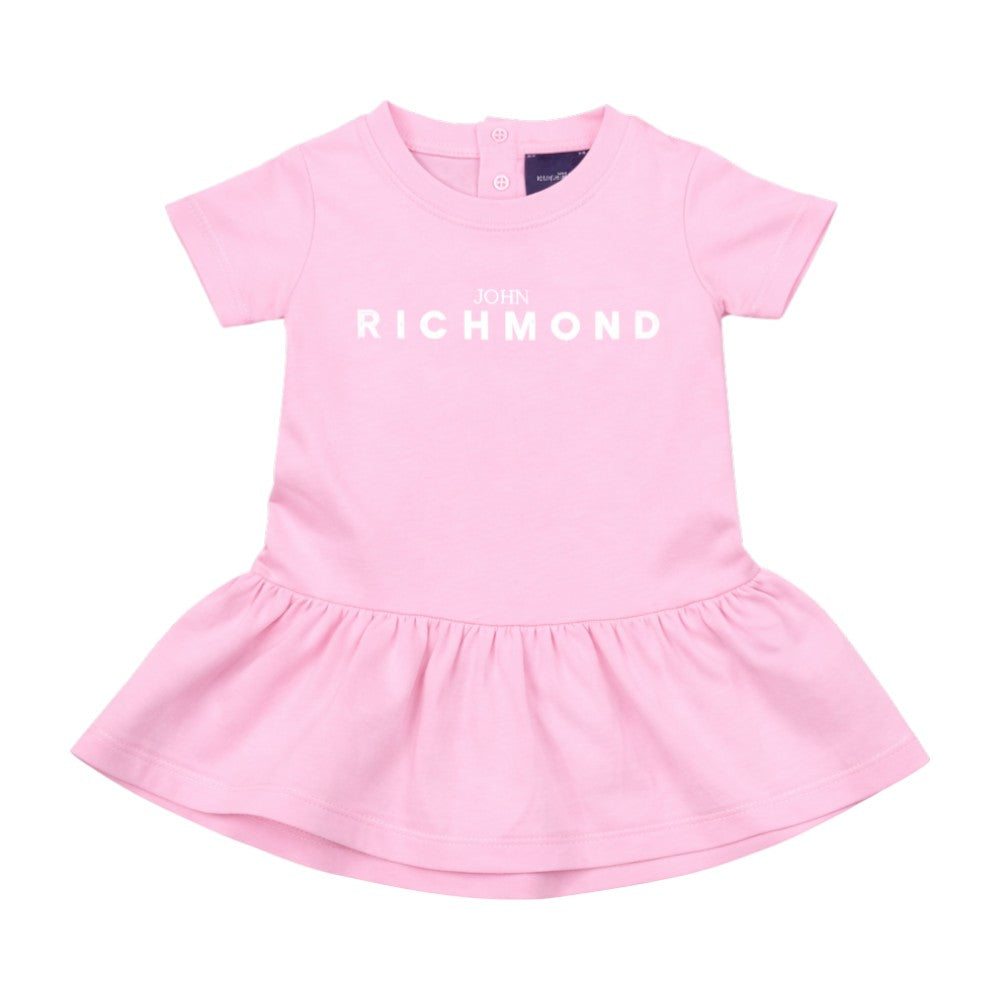 Vestito RICHMOND Bambina in jersey rosa – RIP26934VE