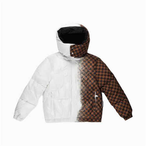 Giubbotto Sprayground Junior White Spray Checkered SPY1163WHT