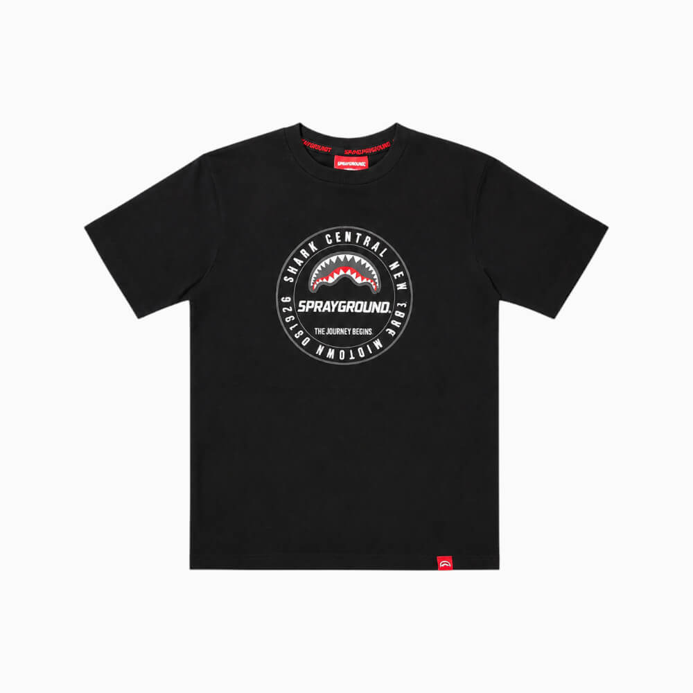 T-shirt Sprayground Junior Nera Shark Central SPY1485BLK