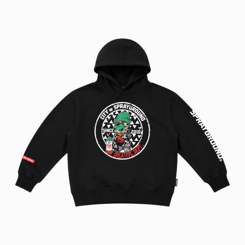 Felpa Sprayground Junior Nera Creative Design SPY1514GBLK