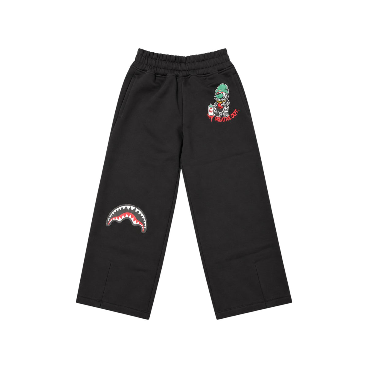 Sprayground Creative Dept. Over Pantafelpa nero con tascone