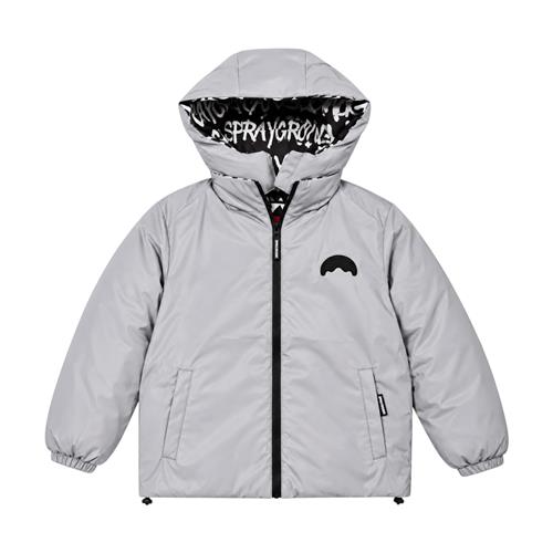 Sprayground Reversible Graffiti Reflective Double Padded Jacket