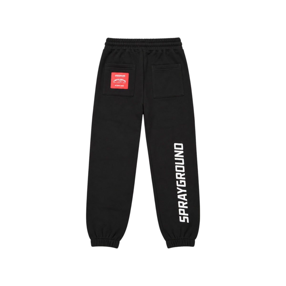 Sprayground Shark Baggy Pantafelpa nero