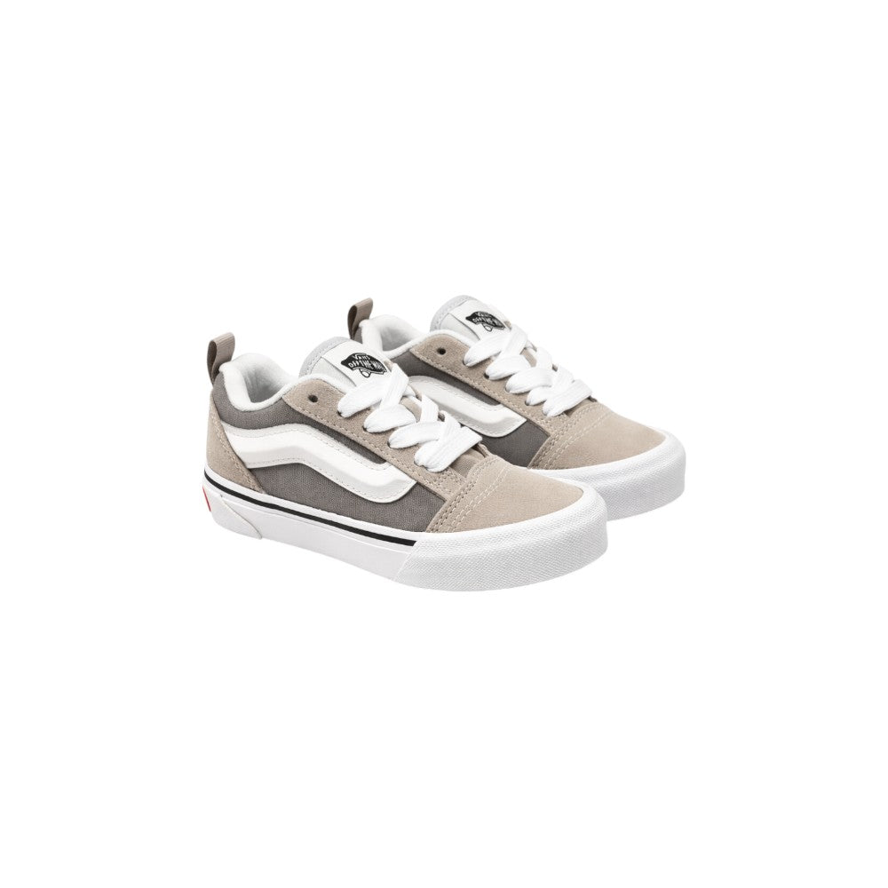 Vans Old Skool Sneakers Bambino Beige e Grey in Suede e Tela