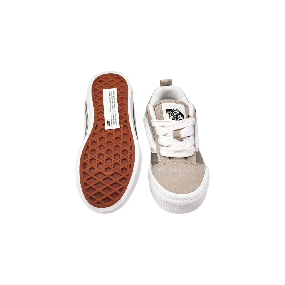 Vans Old Skool Sneakers Bambino Beige e Grey in Suede e Tela
