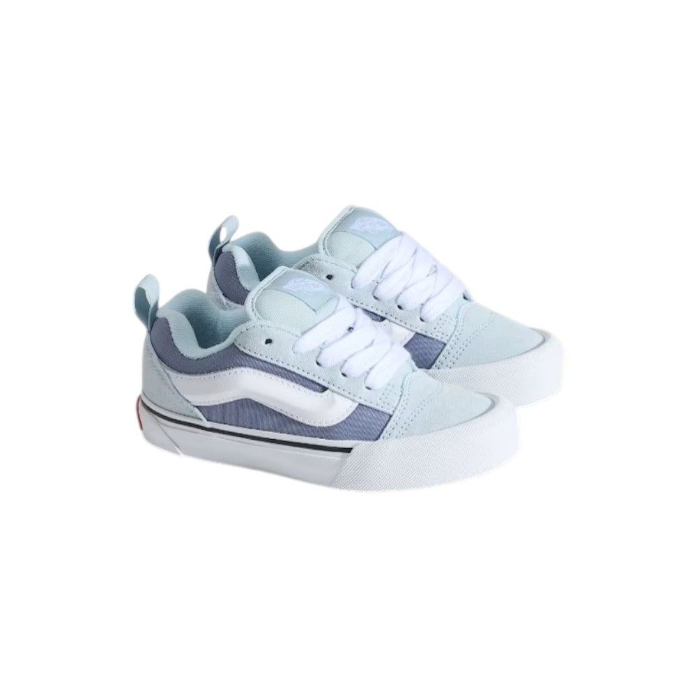 Vans Old Skool Sneakers Bambino Sky e Azzurro in Suede e Tela