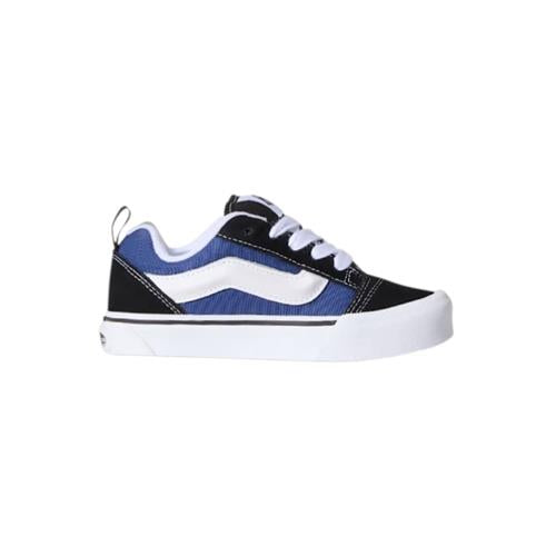 Vans Old Skool Sneakers Bambino Nero e Bluette in Suede e Tela