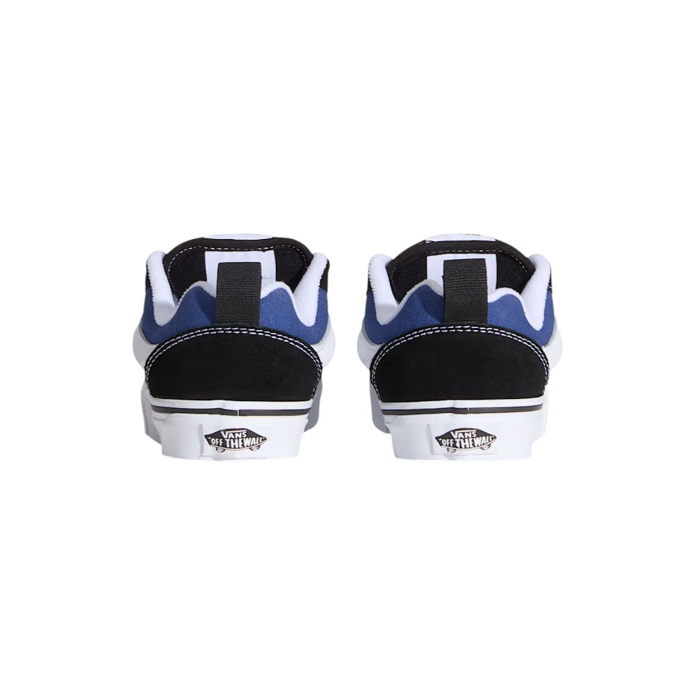 Vans Old Skool Sneakers Bambino Nero e Bluette in Suede e Tela