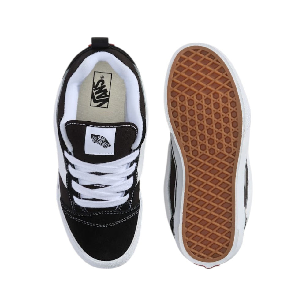 Vans Old Skool Sneakers Bambino Nere in Suede e Tela