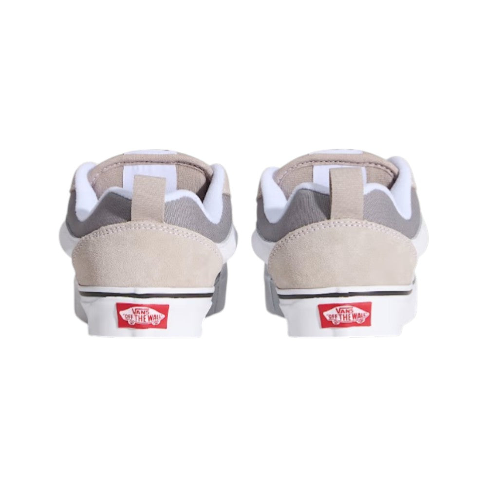 Vans Old Skool Sneakers Bambino Beige & Grey in Suede e Tela
