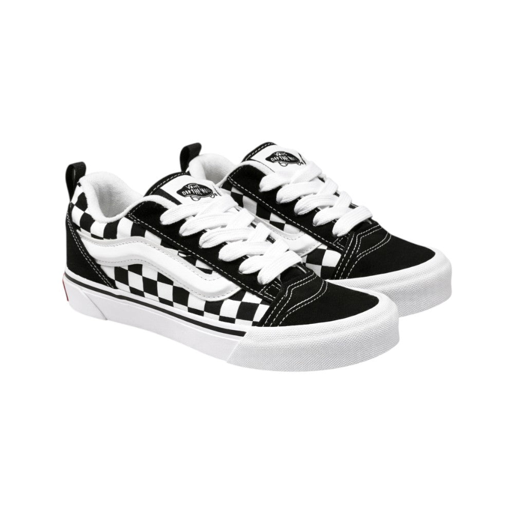 Vans Old Skool Sneakers Bambino Nera e Bianca in Suede e Tela