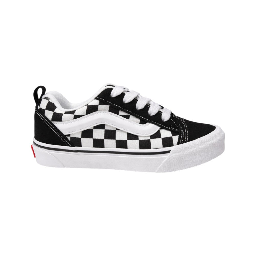 Vans Old Skool Sneakers Bambino Nera e Bianca in Suede e Tela