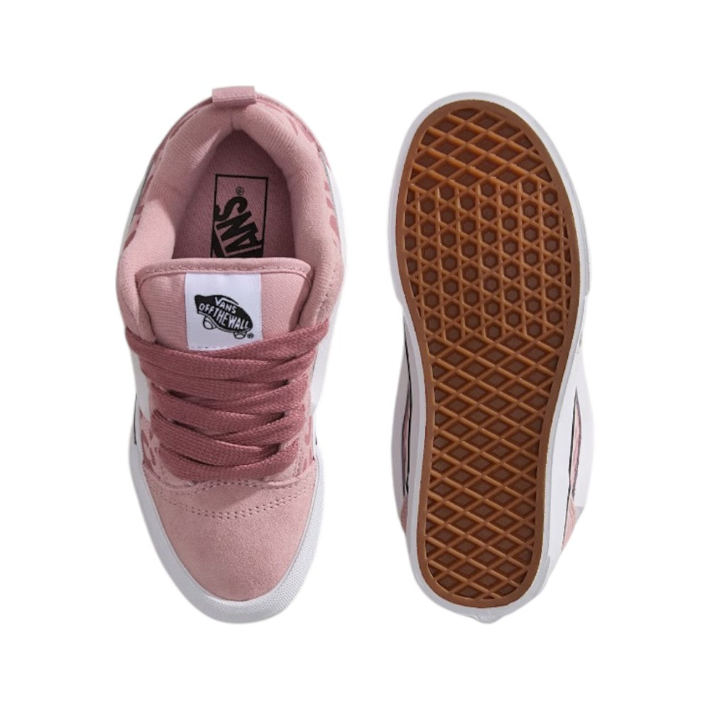 Vans Old Skool Sneakers Bambina Cipria in Suede e Tela