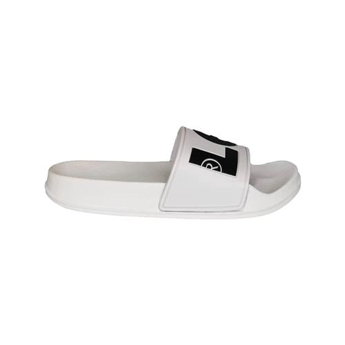 Levi's Ciabattina Slide Bianca Logata Bambino