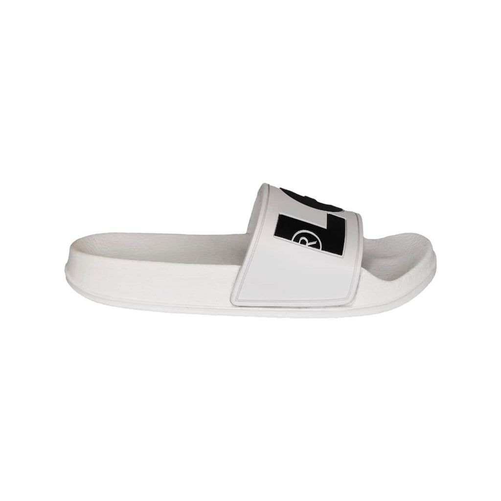 Levi's Ciabattina Slide Bianca Logata Bambino