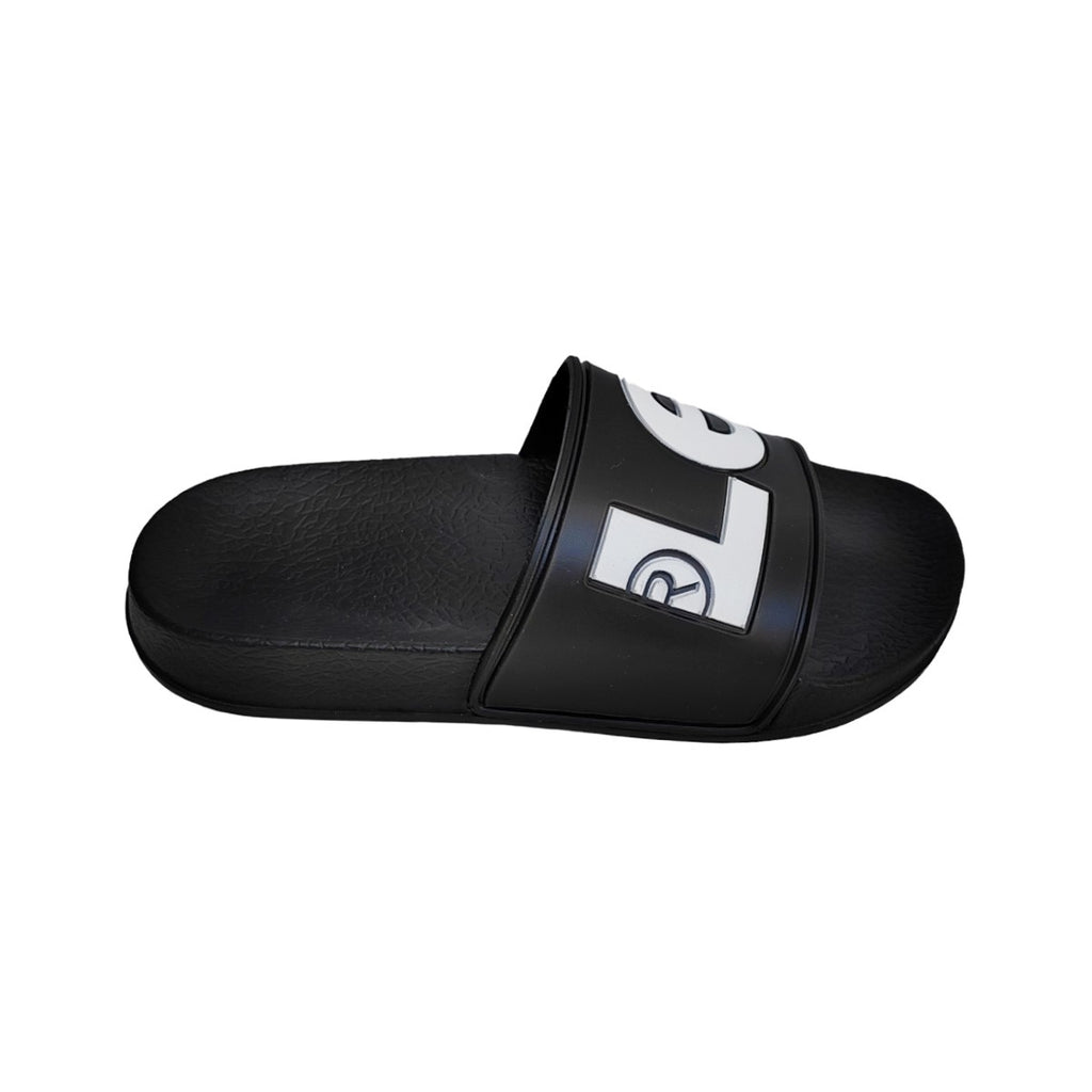 Levi's Ciabattina Slide Bianca Logata Bambino