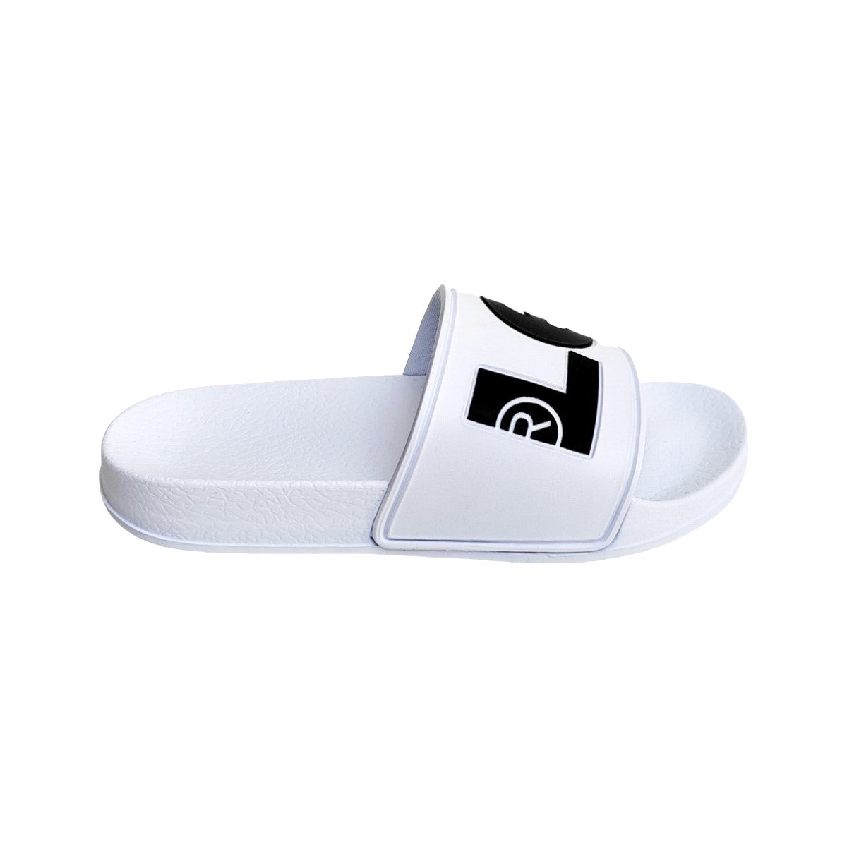 Levi's Ciabattina Slide Bianca Logata Bambino