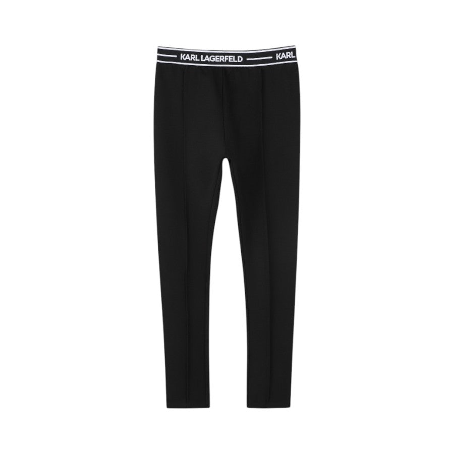 Leggings KARL LAGERFELD Bambina-Ragazza Nero – G30452d