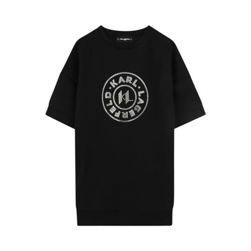 Abito KARL LAGERFELD Bambina-Ragazza Nero mezza manica – G30464