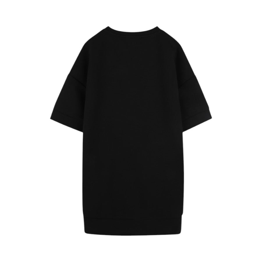Abito KARL LAGERFELD Bambina-Ragazza Nero mezza manica – G30464