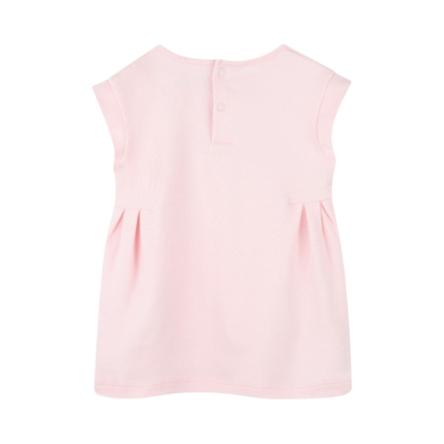 Vestito KARL LAGERFELD Bambina Rosa in jersey –  Z30510
